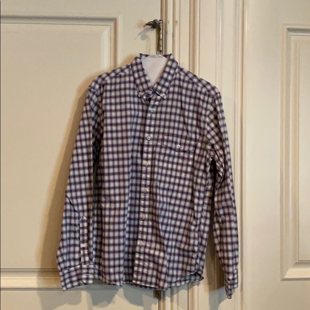 J. Crew plaid button down